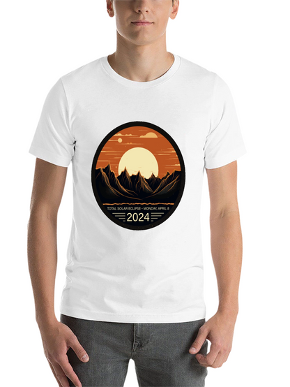 Total Solar Eclipse 2024 Graphic T-Shirt