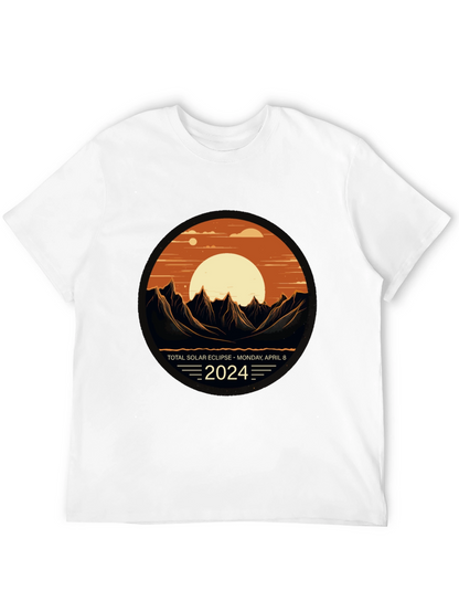 Total Solar Eclipse 2024 Graphic T-Shirt