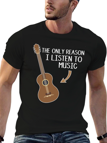 Music Reason Guitar T-Shirt - Musician Humor Tee
