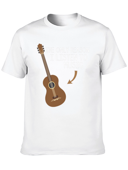 Music Reason Guitar T-Shirt - Musician Humor Tee