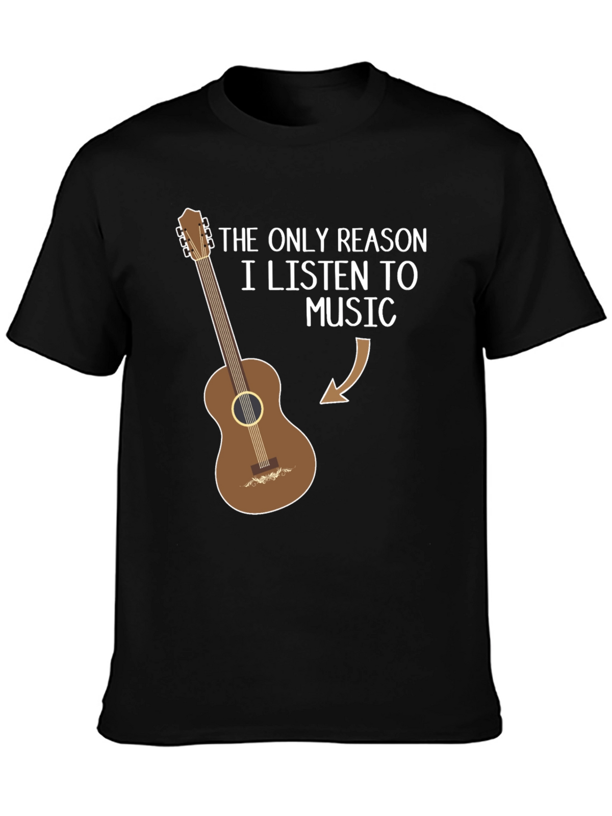 Music Reason Guitar T-Shirt - Musician Humor Tee