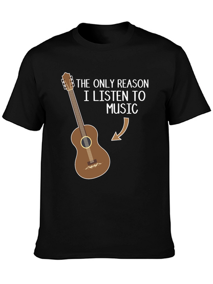 Music Reason Guitar T-Shirt - Musician Humor Tee