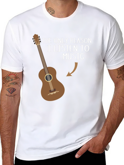Music Reason Guitar T-Shirt - Musician Humor Tee