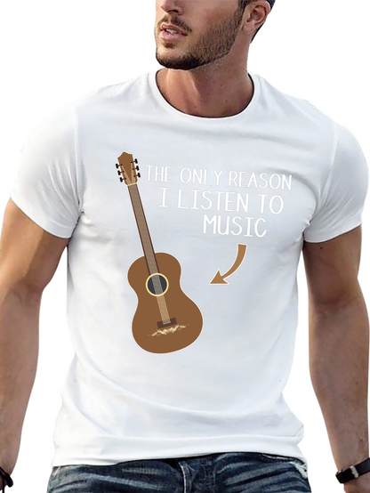 Music Reason Guitar T-Shirt - Musician Humor Tee