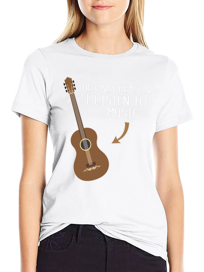 Music Reason Guitar T-Shirt - Musician Humor Tee