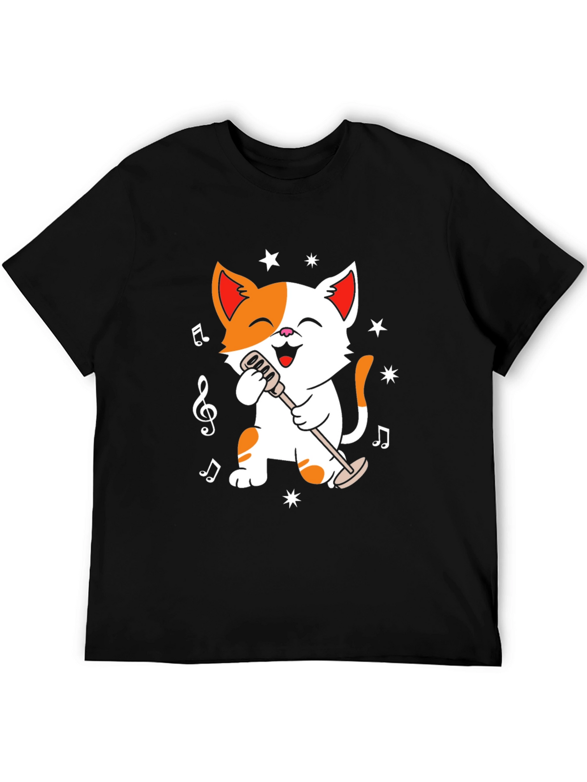 Singing Cat T-Shirt - Music Lover Tee