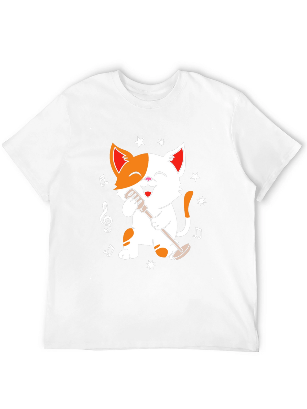 Singing Cat T-Shirt - Music Lover Tee