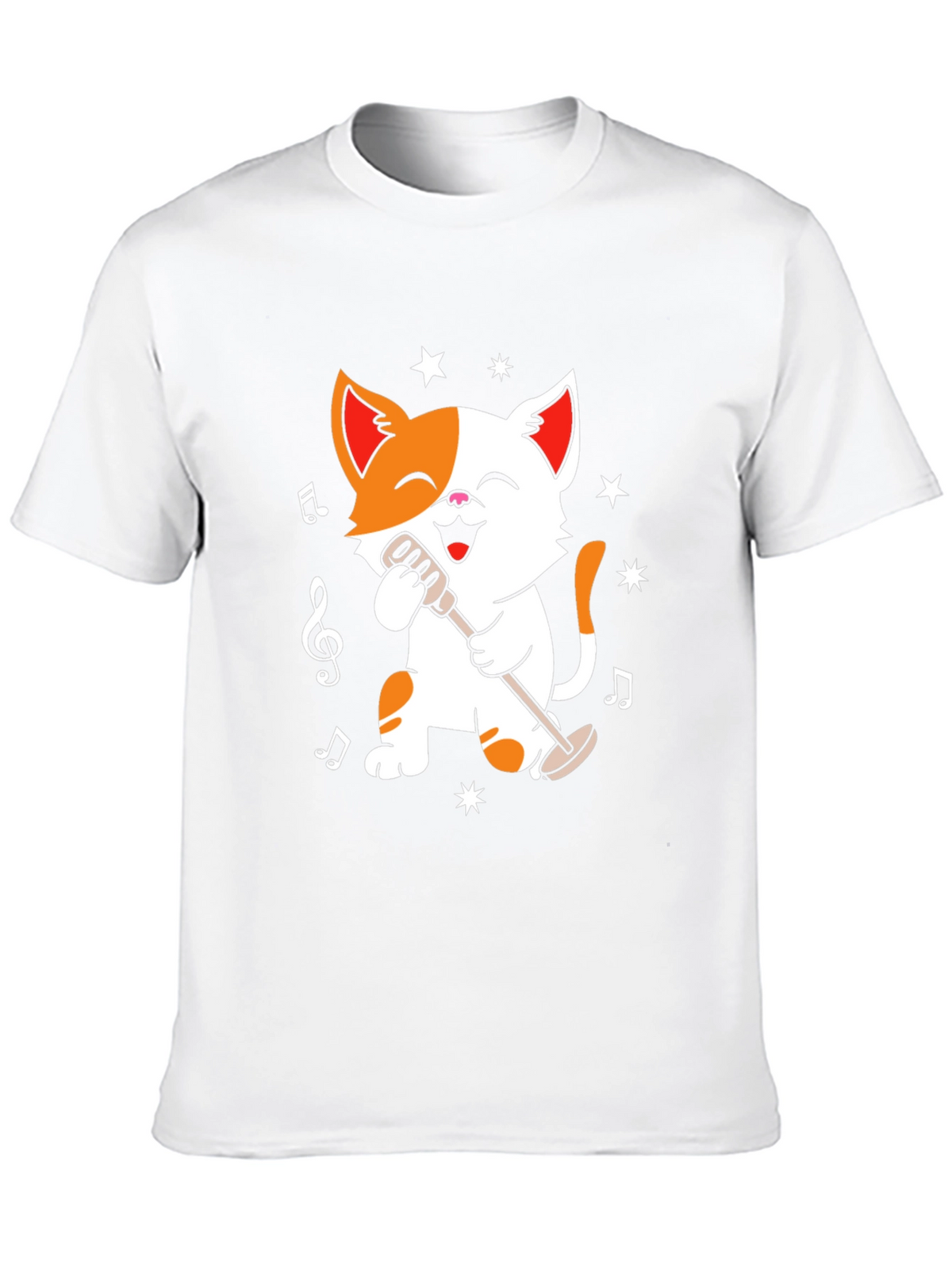 Singing Cat T-Shirt - Music Lover Tee