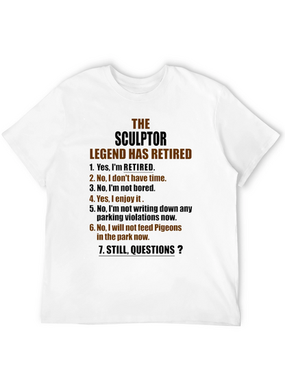 Sculptor Legend Retired Graphic T-Shirt