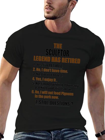 Sculptor Legend Retired Graphic T-Shirt