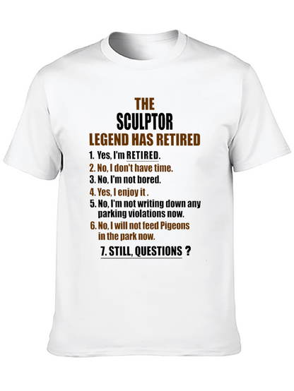 Sculptor Legend Retired Graphic T-Shirt