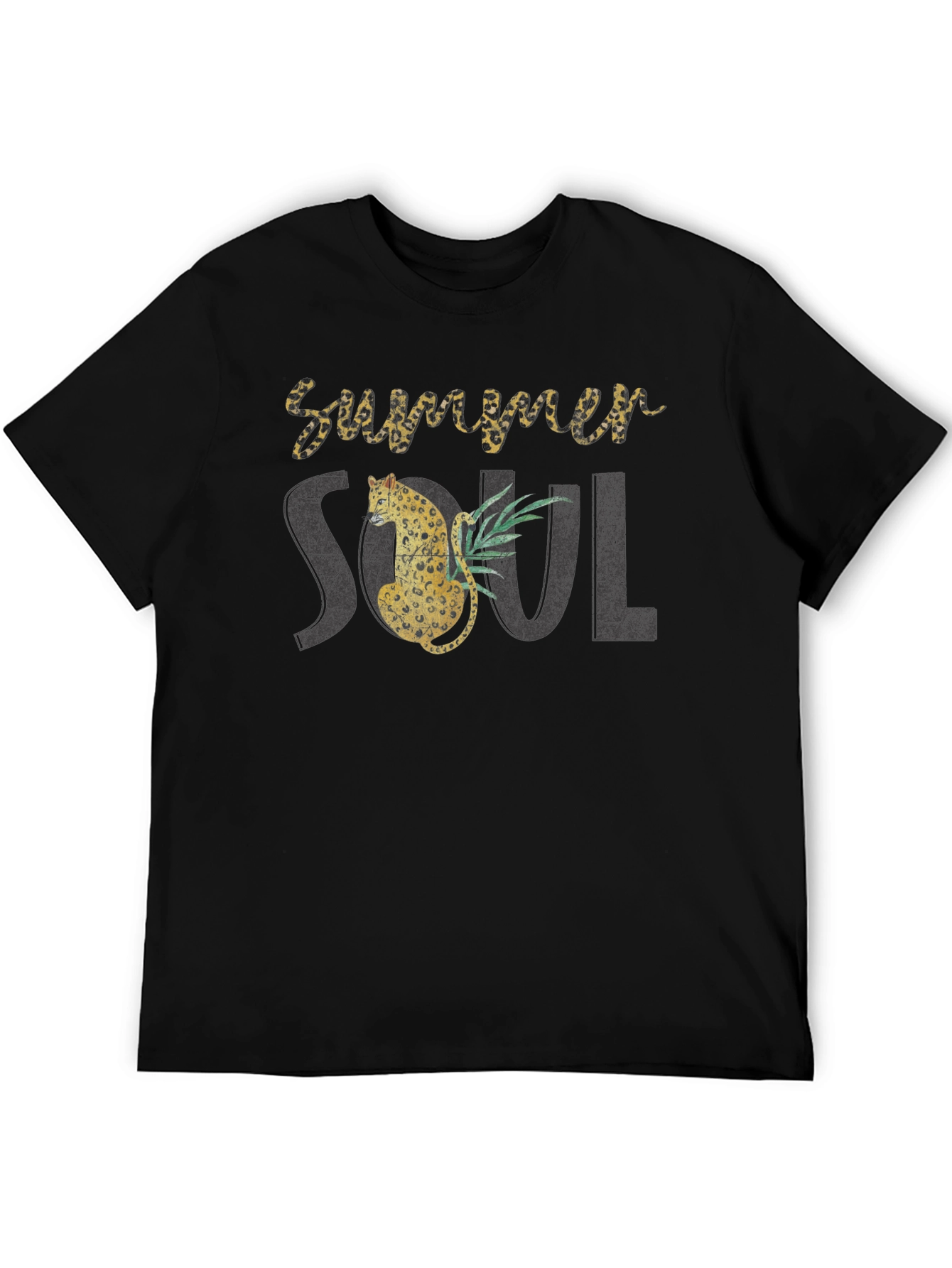 Summer Soul Leopard Graphic Tee