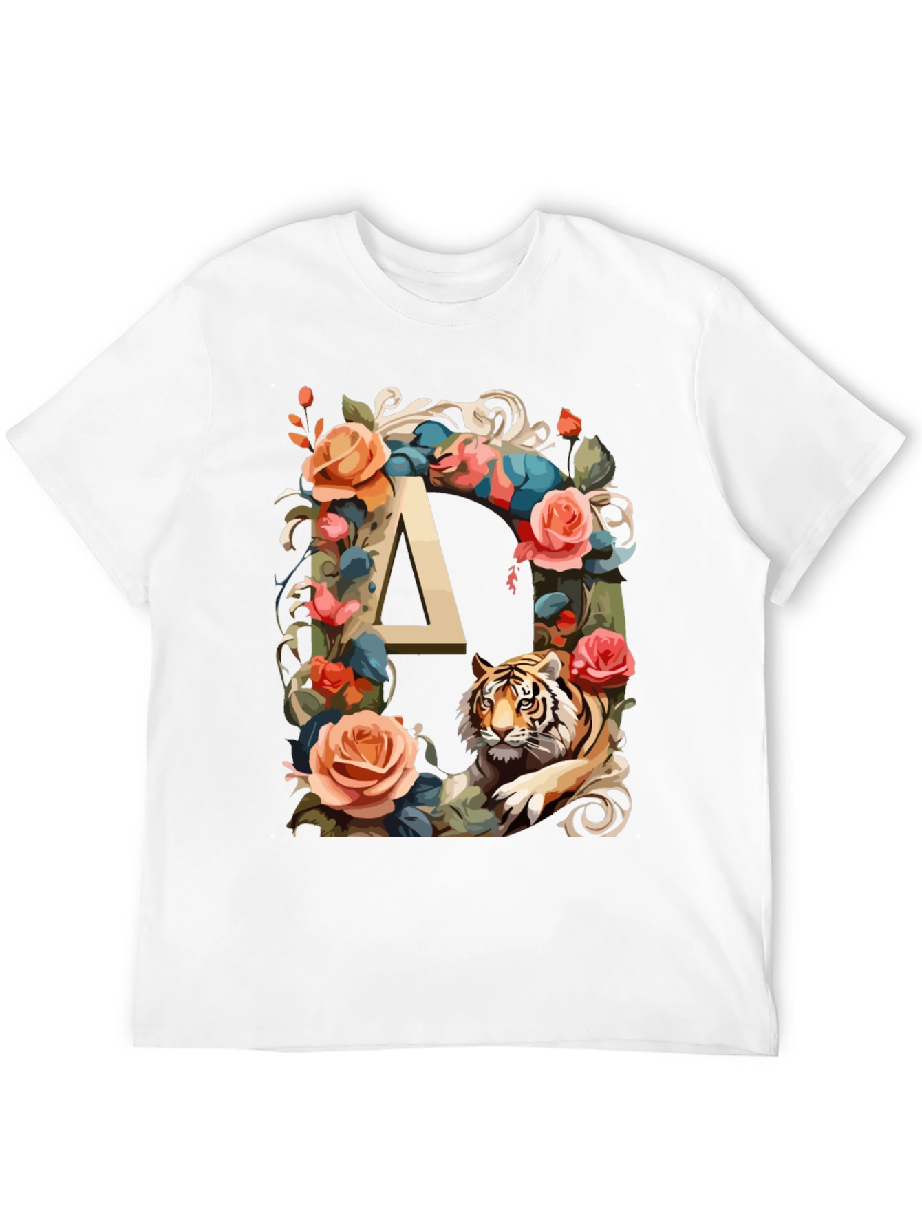 Floral Tiger Delta T-Shirt