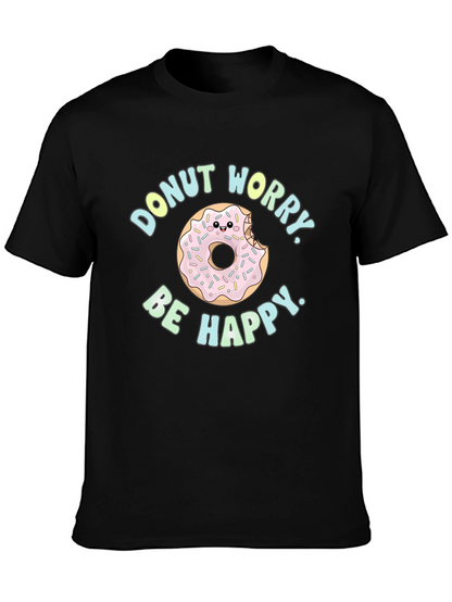 Donut Worry Be Happy Graphic Tee