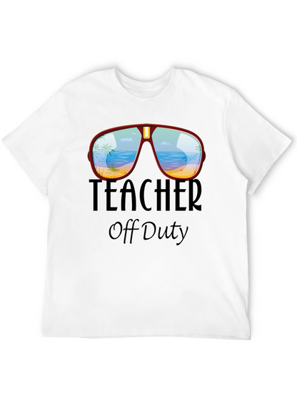 Teacher Off Duty Graphic Tee