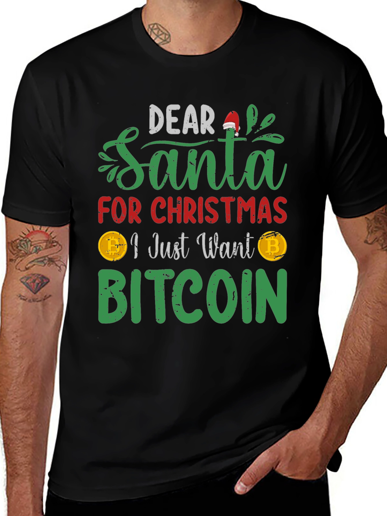 Bitcoin Christmas T-Shirt