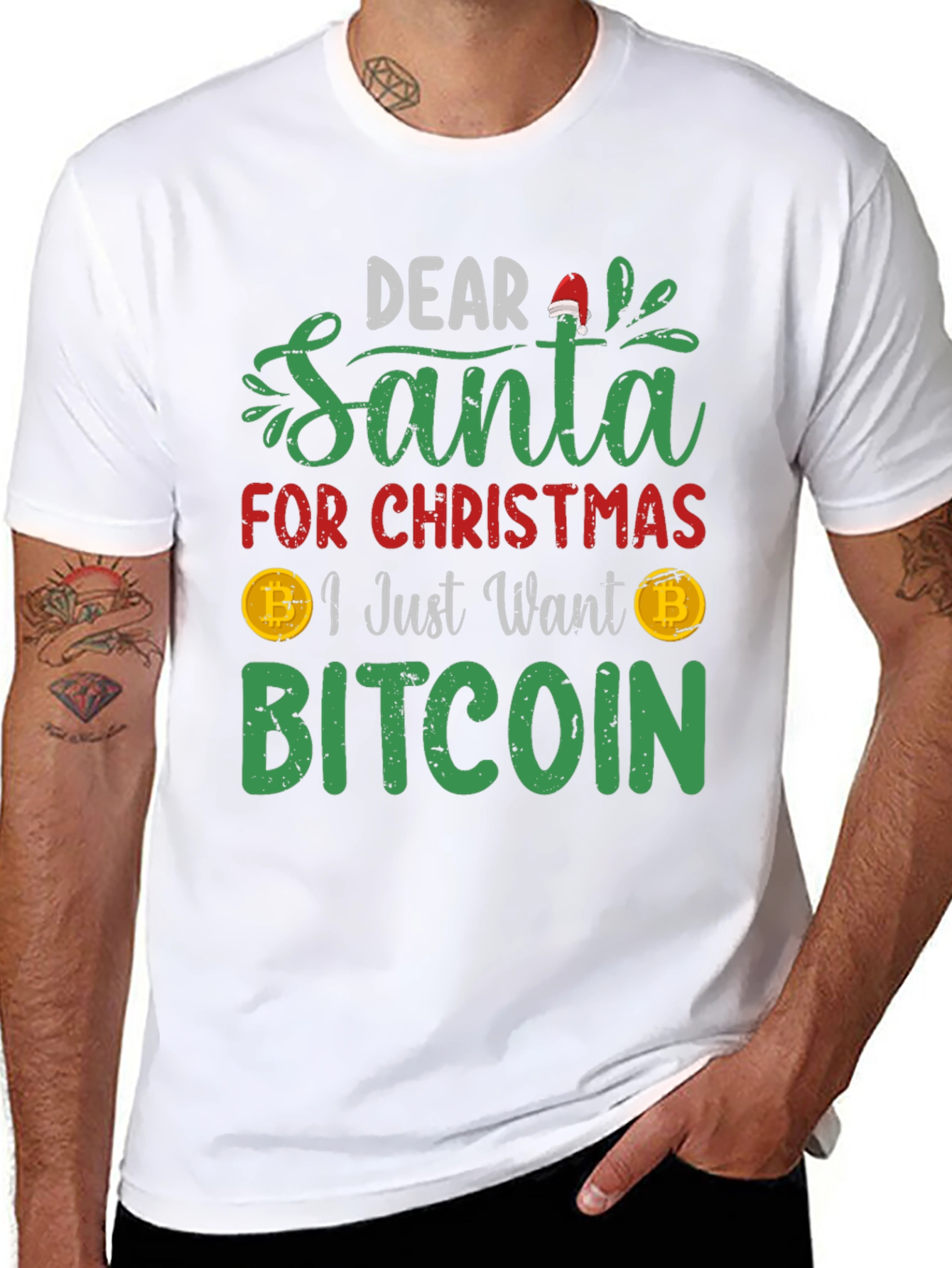 Bitcoin Christmas T-Shirt