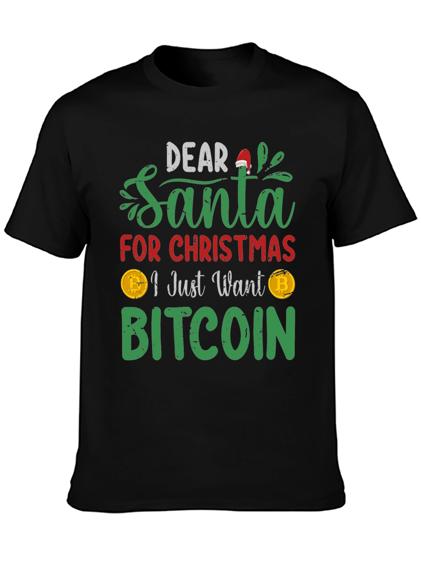 Bitcoin Christmas T-Shirt