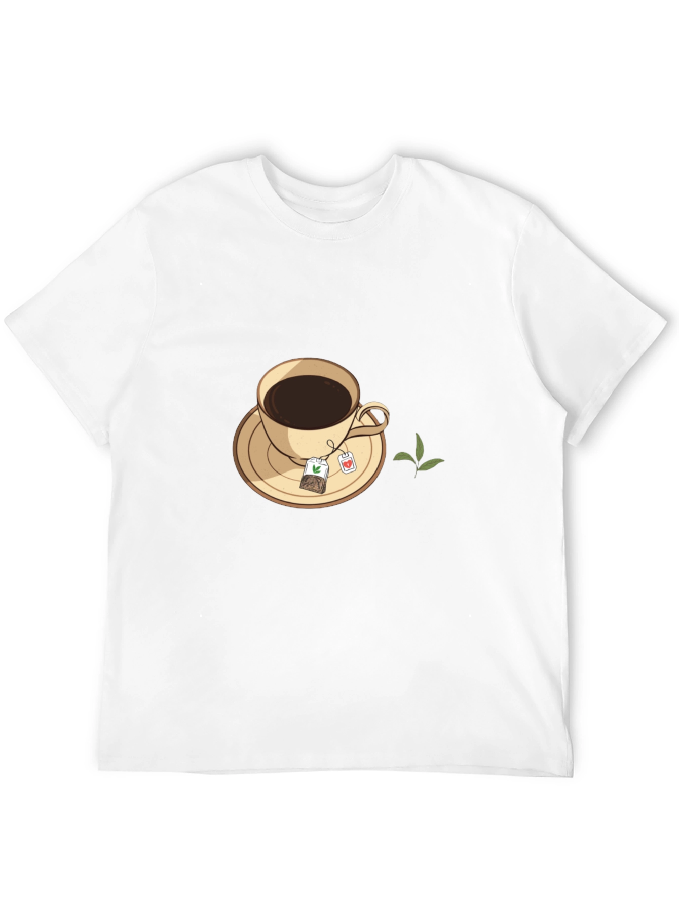 Tea Time Black T-Shirt