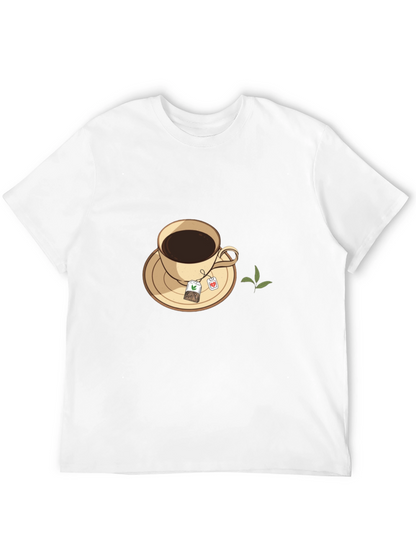 Tea Time Black T-Shirt