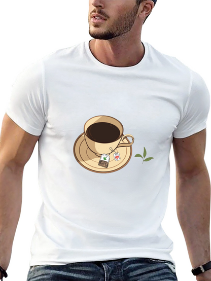 Tea Time Black T-Shirt