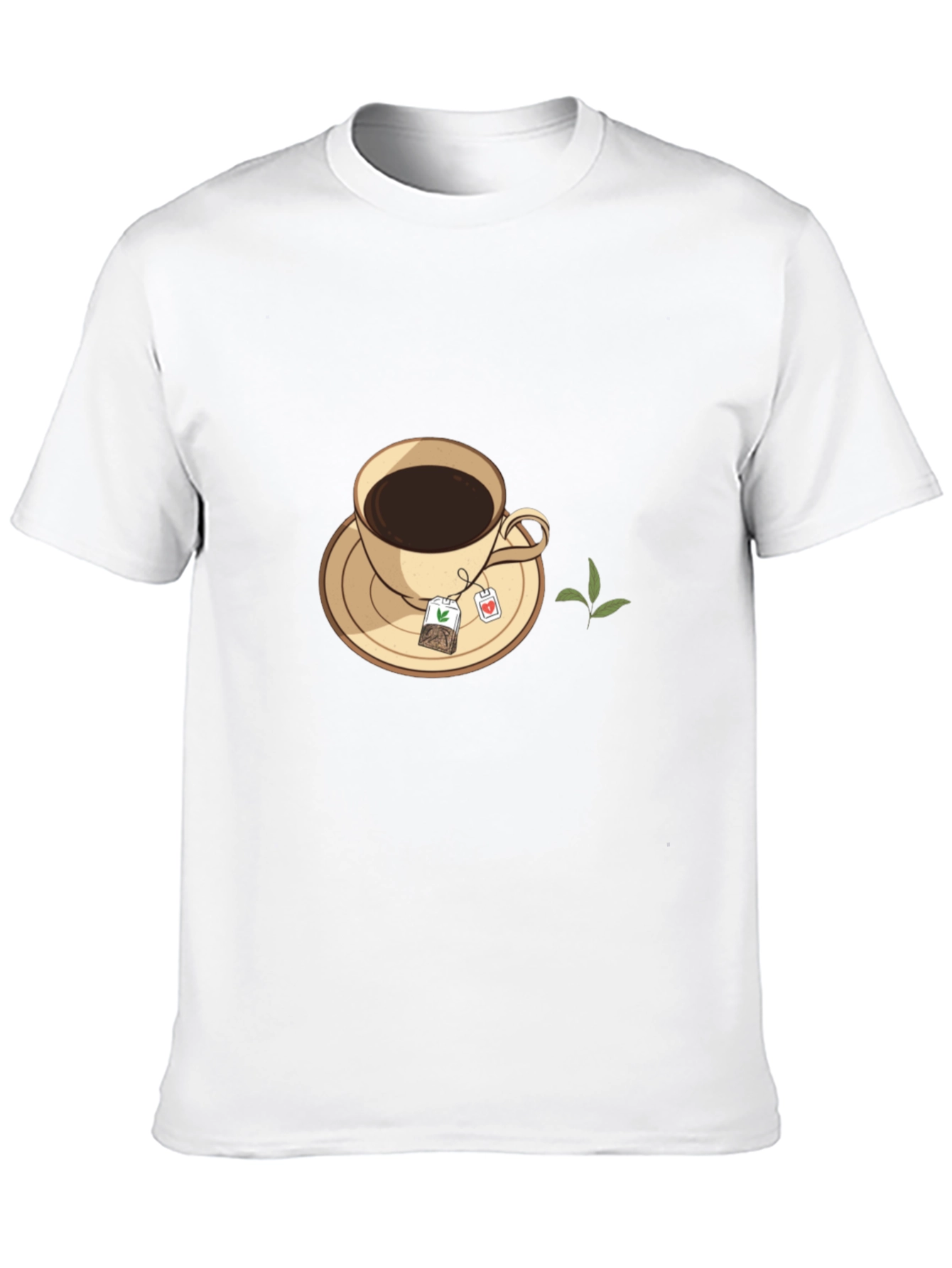Tea Time Black T-Shirt