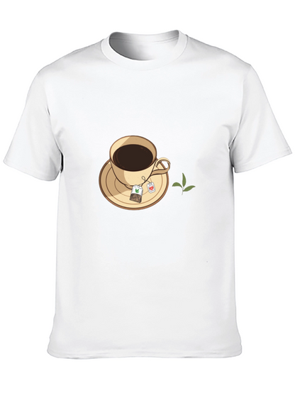 Tea Time Black T-Shirt
