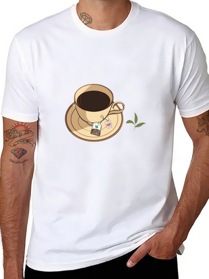 Tea Time Black T-Shirt