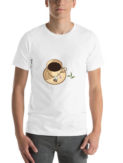Tea Time Black T-Shirt