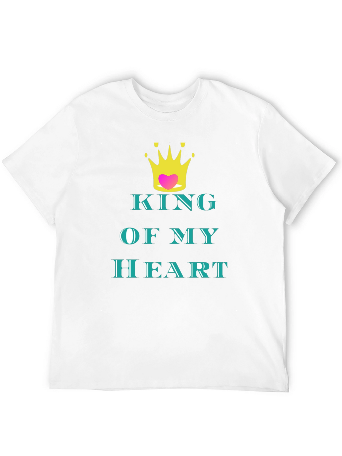 King of My Heart Graphic Tee - Black