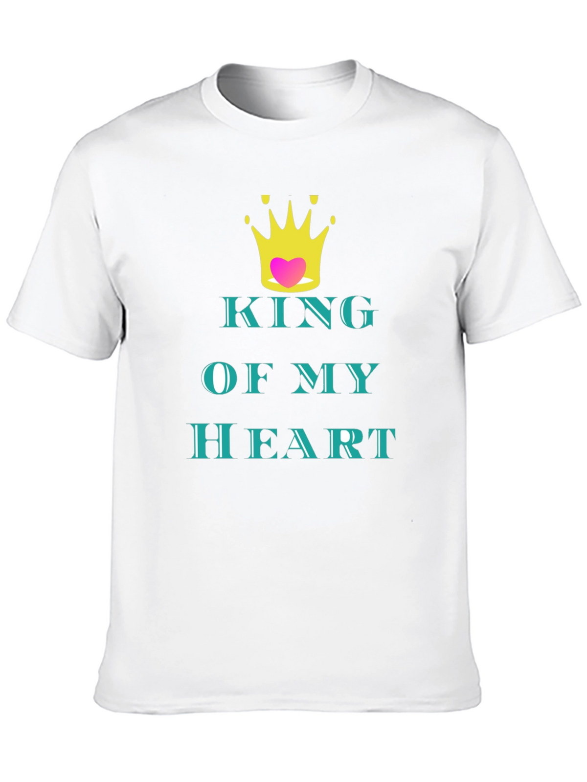 King of My Heart Graphic Tee - Black