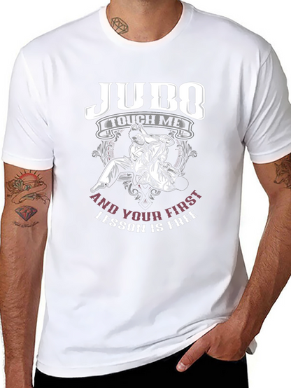 Judo Touch Me Funny Martial Arts T-Shirt