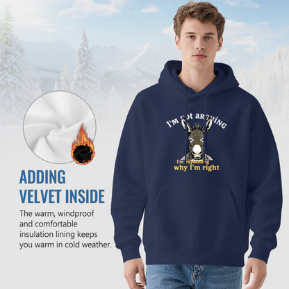 Unisex Multi-Color Hoodie: Abstract Pattern Print, Relaxed & Warm