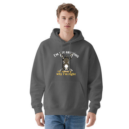 Unisex Multi-Color Hoodie: Abstract Pattern Print, Relaxed & Warm
