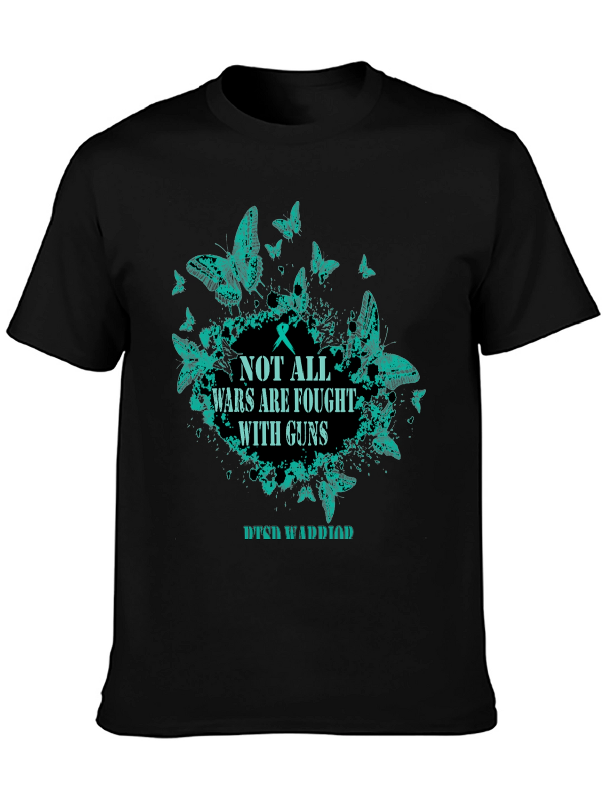 PTSD Warrior Butterfly T-Shirt