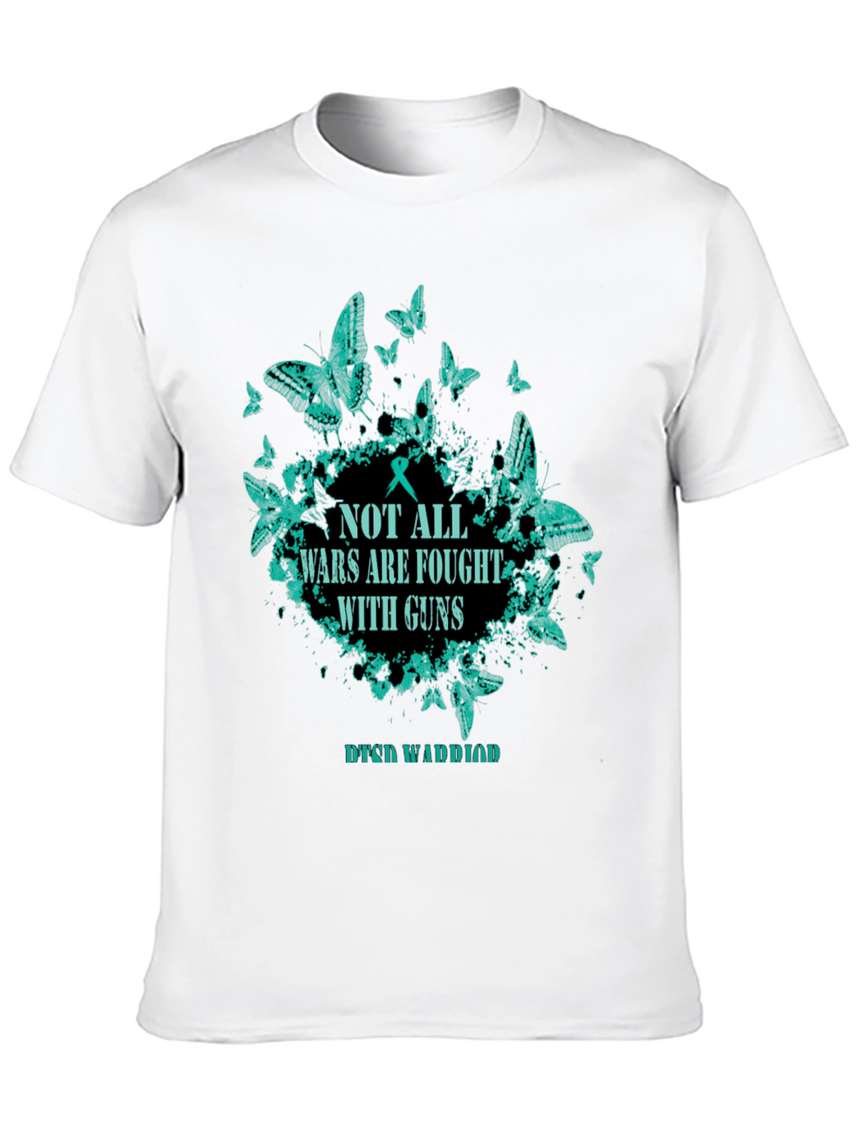 PTSD Warrior Butterfly T-Shirt