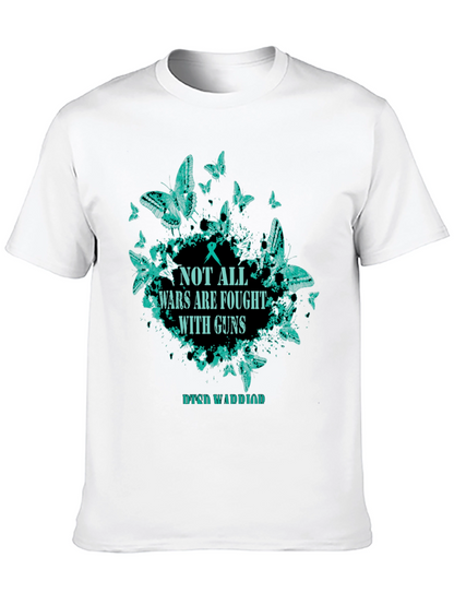 PTSD Warrior Butterfly T-Shirt