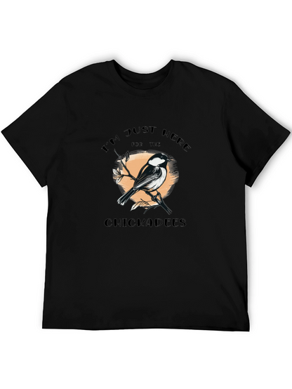 Chickadees Graphic T-Shirt - Bird Lover Tee