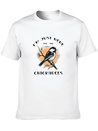 Chickadees Graphic T-Shirt - Bird Lover Tee
