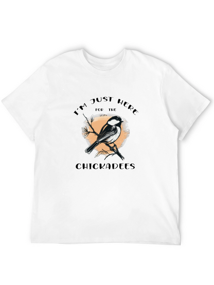 Chickadees Graphic T-Shirt - Bird Lover Tee