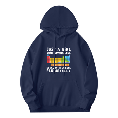 Periodic Table Equality Science Unisex Hoodie, Soft Everyday Wear