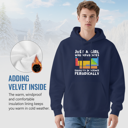 Periodic Table Equality Science Unisex Hoodie, Soft Everyday Wear