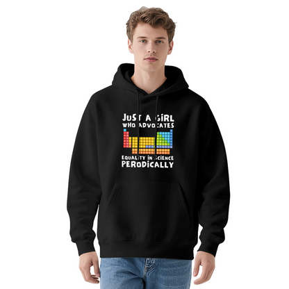 Periodic Table Equality Science Unisex Hoodie, Soft Everyday Wear