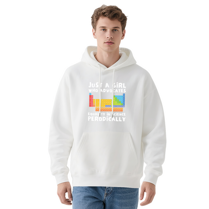 Periodic Table Equality Science Unisex Hoodie, Soft Everyday Wear