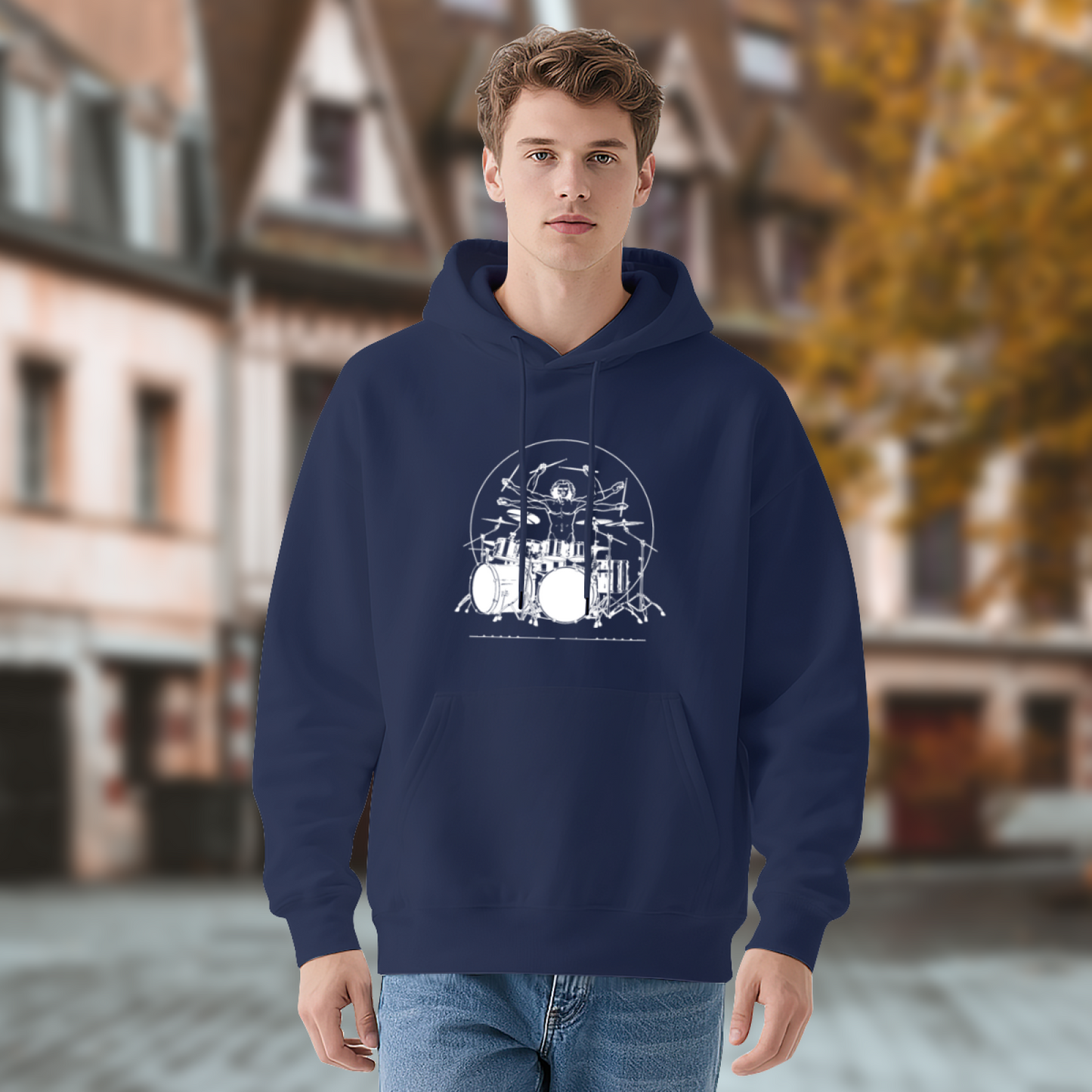 Men¡¯s Aggressive Pitbull Street Style Comfort Hoodie