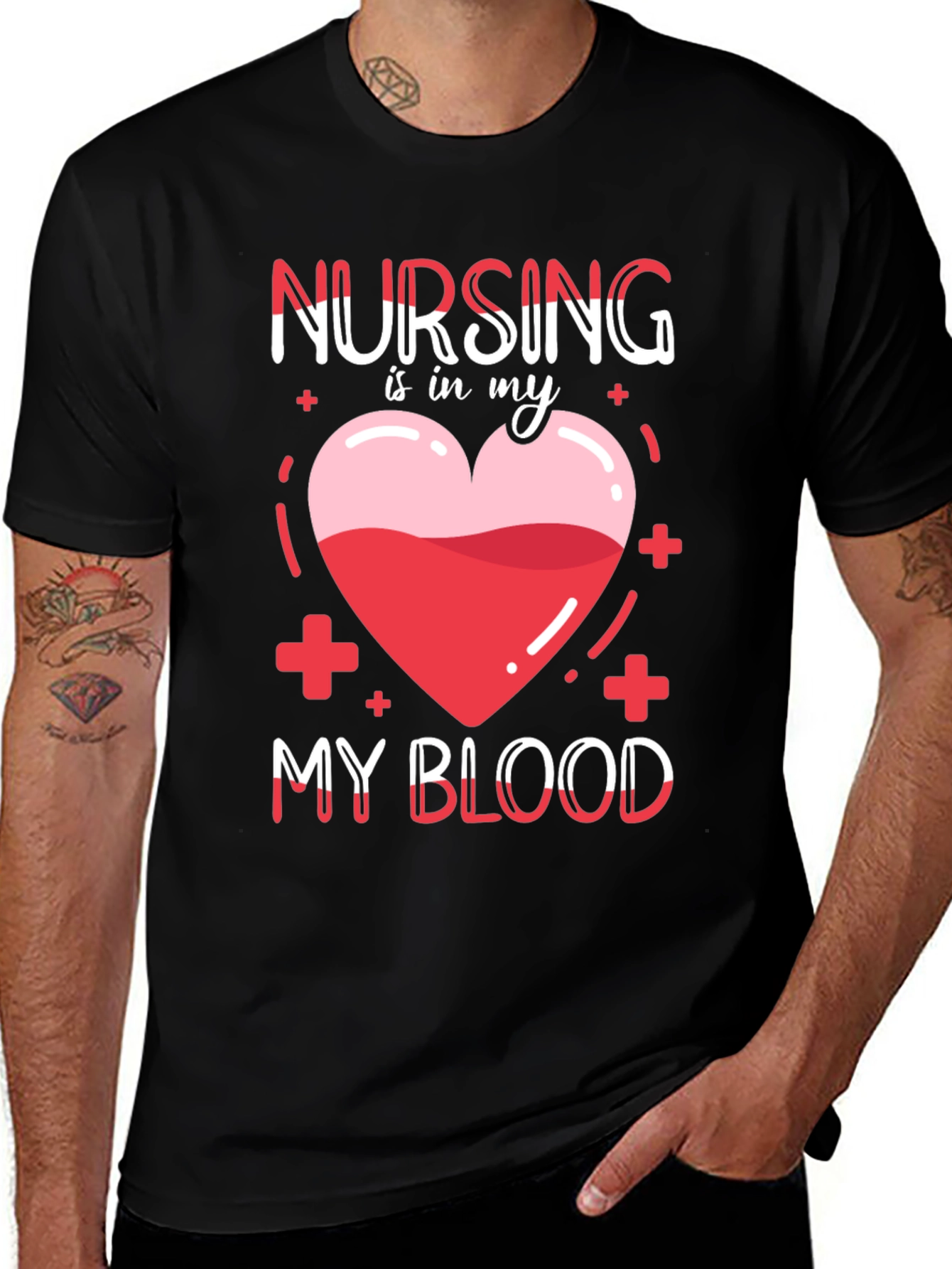 Nursing is in My Blood T-Shirt
