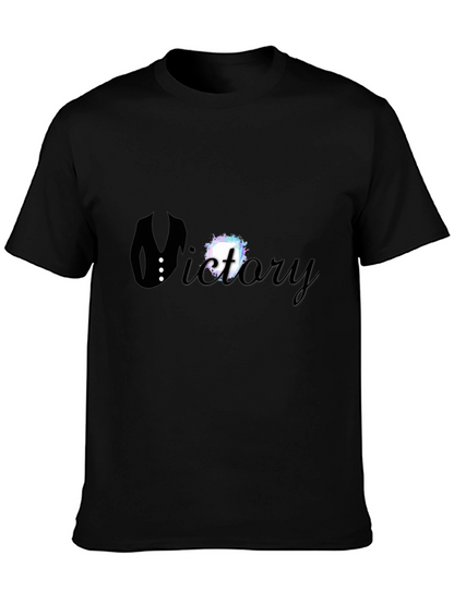 Victory Suit Graphic Tee - Black