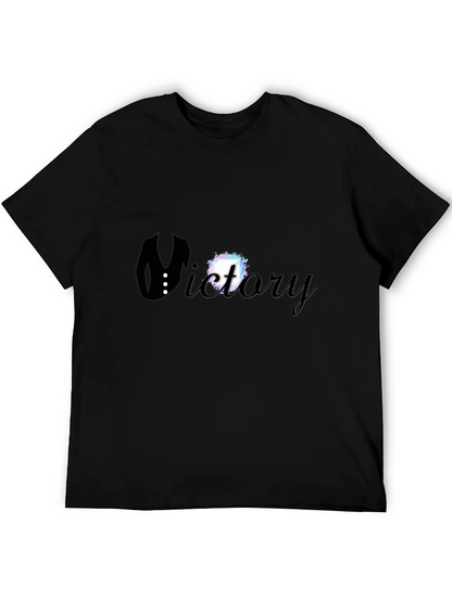 Victory Suit Graphic Tee - Black