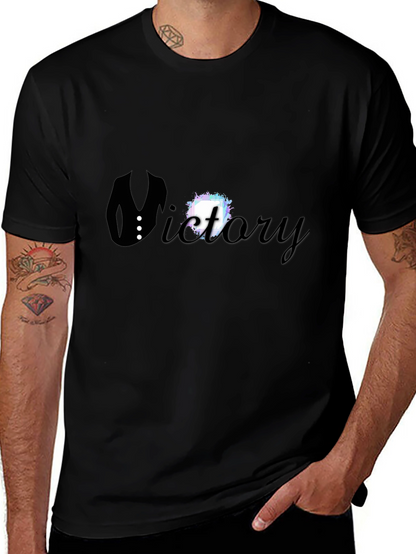 Victory Suit Graphic Tee - Black