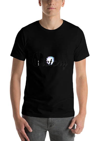 Victory Suit Graphic Tee - Black